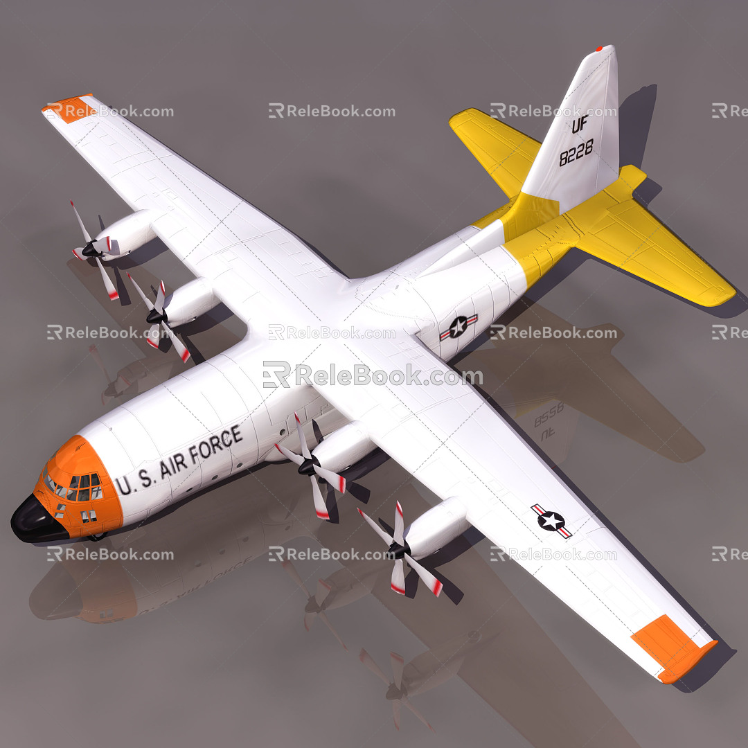 Modern Aircraft World War II Transport 3d model