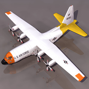 Modern Aircraft World War II Transport 3d model