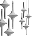 Modern Elegant Chandeliers With Geometric Glass Design And Metal Accents