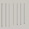 Modern Handle Door Handle 3d model