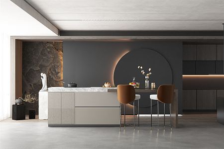 Modern Restaurant 3d model