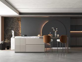 Modern Restaurant 3d model