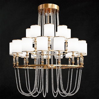 IL Paralume Marina chandeliers Chandelier Crystal Chandelier Hall Chandelier Lobby Lights 3d model