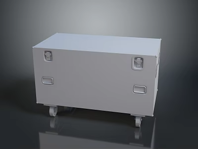 Realistic Style Equipment Box Equipment Box Transport Box Industrial Outdoor Storage Container Realistic 3d model