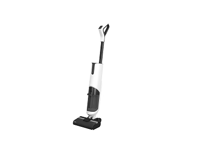 Upright Vacuum Cleaner With Sleek Design For Efficient Home Floor Cleaning 3d model
