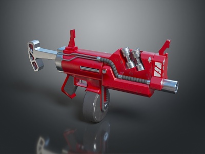 Science Fiction Firearms Next Generation Firearms Science Fiction Game Gun Game Firearms Game Gun Concept Gun Laser Gun 3d model