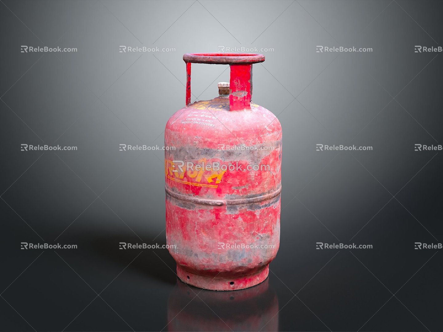 Gas Tank Gas Tank Natural Gas Tank Gas Bottle Jar Jar Jar Jar Container Realistic 3d model