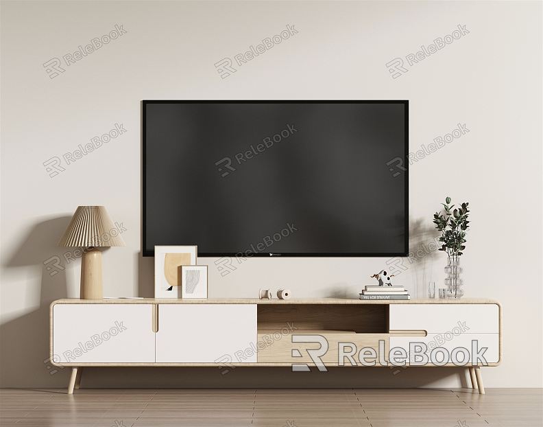 Nordic TV cabinet model