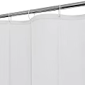 White Shower Curtain Essential Bath Accessory For Modern Bathroom Decor