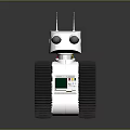 Modern robot toy sci-fi robot figure 3d model
