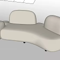 Modern Multiplayer Sofa 3d model