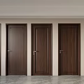 Various Styles Of Wooden Hinged Doors With Different Panel Details For Interior Home Decor