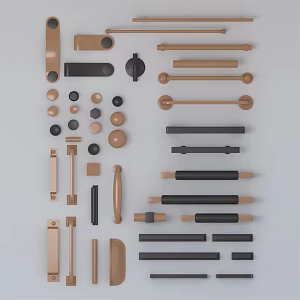 Modern Door Handle 3d model