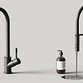 Goccia faucet drops 3d model