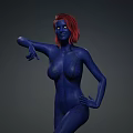 X-Men Magic Female Marvel 3d model