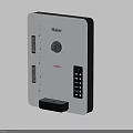 Haier White Kitchen Appliance With Control Panel And Function Buttons