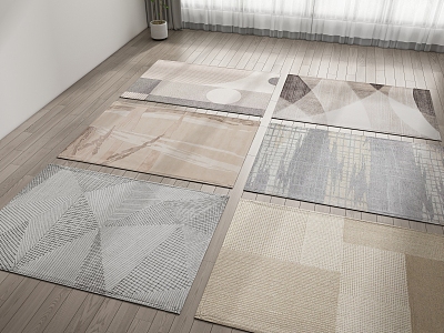 Modern Square Carpet model