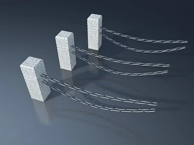 Railing Ornaments 3d model