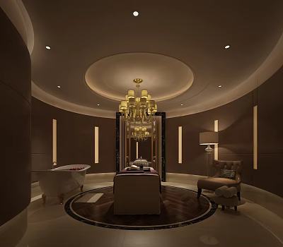 Jane European private room 3d model