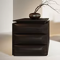 Texturable bedside table side table 3d model