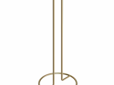 Gold Metal Kitchen Utensil Stand For Hanging Cooking Tools And Gadgets 3d model