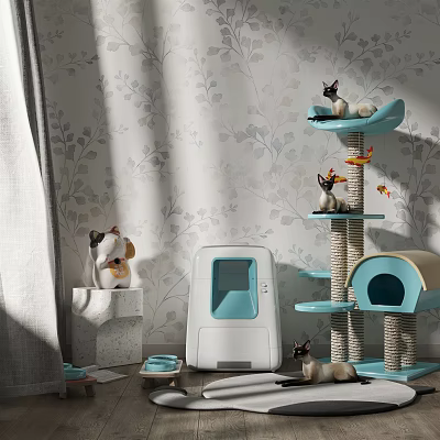 Modern Pet Supplies Pet Supplies Portfolio 3d model