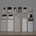 Daily Electrical Appliances Modern Home Display With Coffee Maker Microwave And Water Dispenser