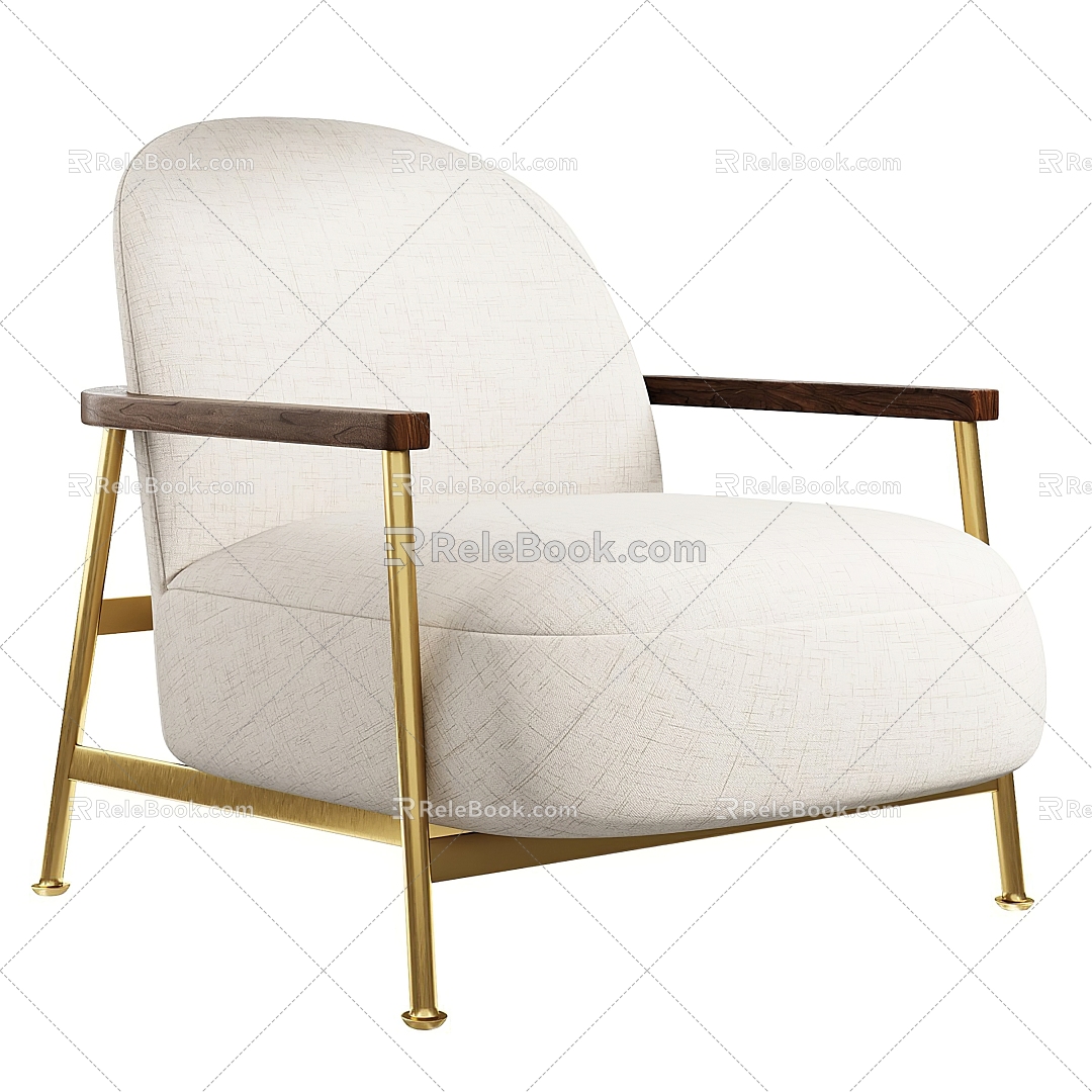 modern sofa chair 3d model