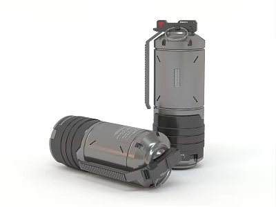 Grenade High-explosive Grenade Frag Grenade Smoke Grenade Flash Grenade Burning Grenade Bomb 3d model