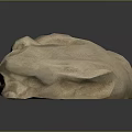 Beige Soft Fabric Storage Bag With Wrinkled Texture For Everyday Household Use