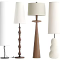 Modern Middle Style Floor Lamp 3d model
