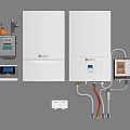 Water Heater Water Heater Gas Meter Gas Water Heater Electric Water Heater Zero Cold Water Water Heater 3d model