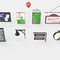 Diverse Decorative Furniture Signs For Store Home Office With Unique Designs