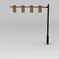 Technology Exhibition Hall Showcasing Modern Interactive Traffic Lights Installation