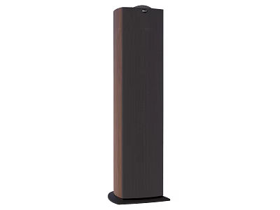 Modern Tower Audio Speaker With Sleek Design For Home Entertainment System 3d model