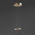 Modern chandelier 3d model