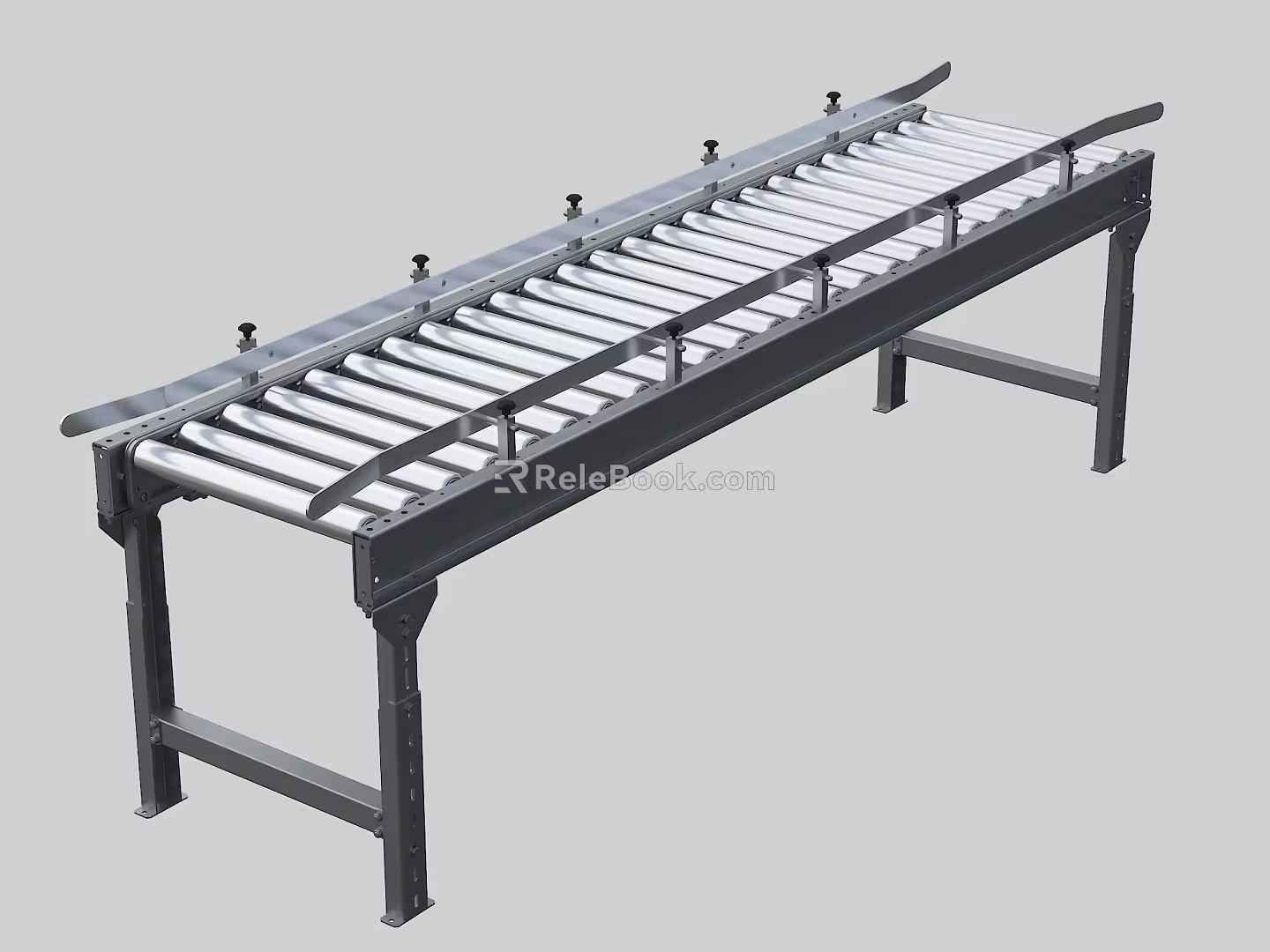 Single chain roller conveyor 3d model