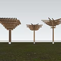 Modern Column Sculpture Sculpture Decorative Column Construction Column Landscape Structure Landscape Column 3d model