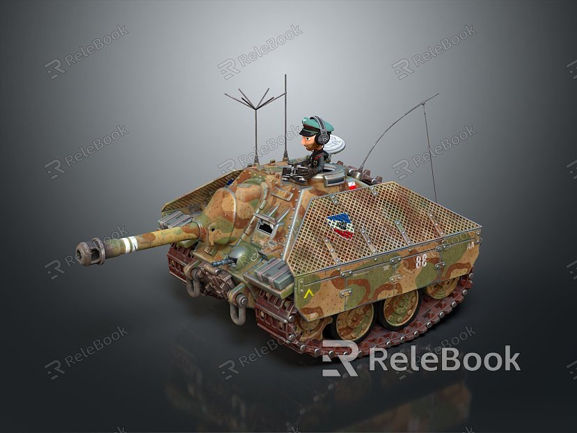 Sci-fi Tank Cartoon Tank Sci-fi Vehicle Sci-fi Vehicle World of Tanks Tank War Anime Tank model