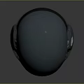 Modern Gray Helmet with Orange Accents Transparent Visor and Ventilation Details Apparel Accessory