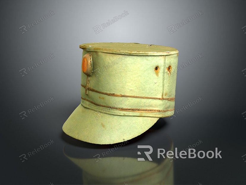 Army Hat Police Hat Officer Hat General Hat Hat Realistic model