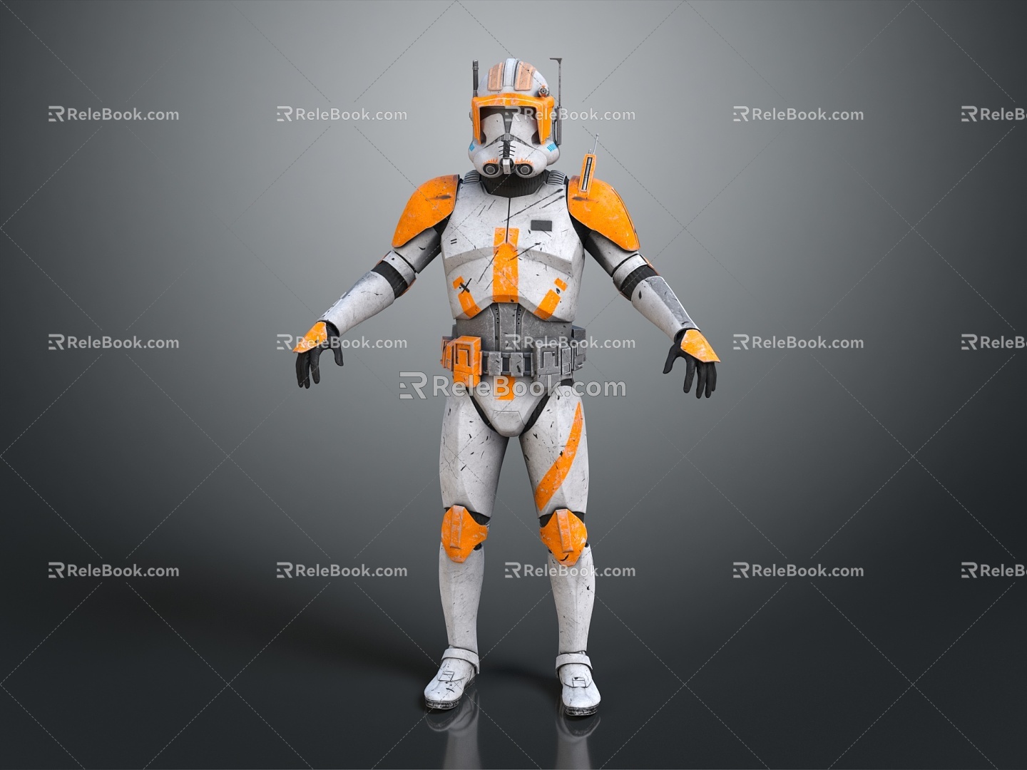 Modern Game Character Sci-Fi Warrior Future Warrior Super Soldier Super Soldier 3d model