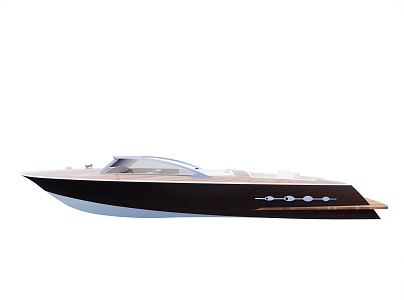 ship cruise ship yacht speedboat 3d model