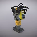 Professional Vibratory Rammer Construction Equipment With Spring Base And Handle