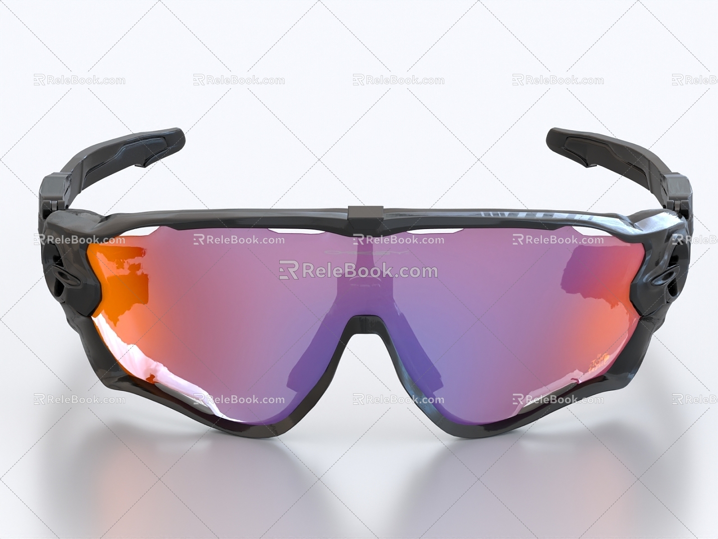 Glasses Sunglasses Sunglasses Sci-Fi Eyes Colorful Glasses Ski Glasses Windproof Glasses Goggles 3d model