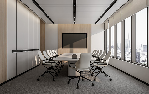 Modern Conference Room 3d model