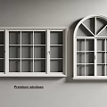 Premium Casement Windows With White Frames And Grille Design For Modern Home Interiors