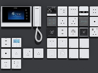 Switch socket combination SU model model