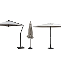 Modern Outdoor Parasol Sun Umbrella Folding Umbrella 3d model