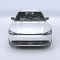 White Modern SUV With Streamlined Body Sleek Design And Alloy Wheels 3d model